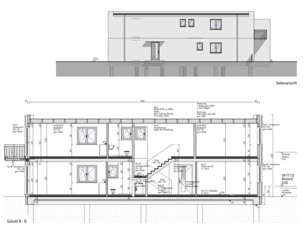 hendrik riettiens architektur - Umbau & Sanierung - Berner Stieg