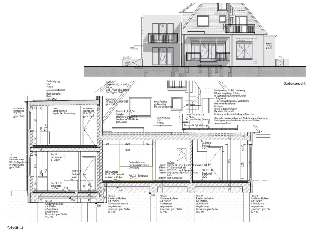 hendrik riettiens architektur - Umbau & Sanierung - Berner Stieg