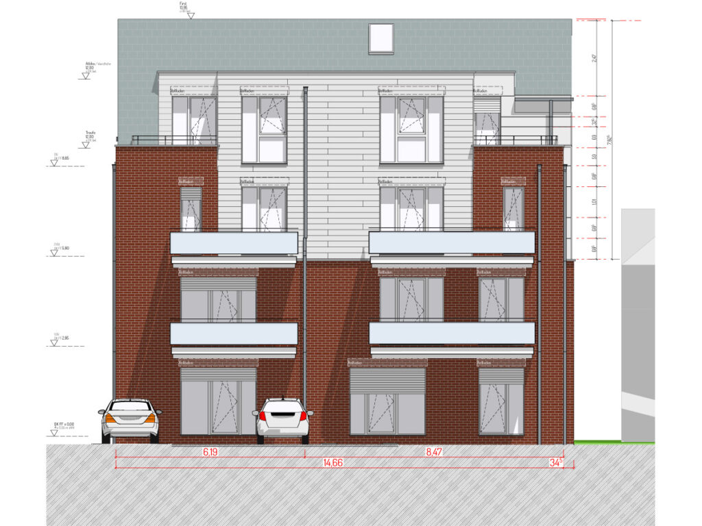 hendrik riettiens architektur - Wohnungsbau - Kö21