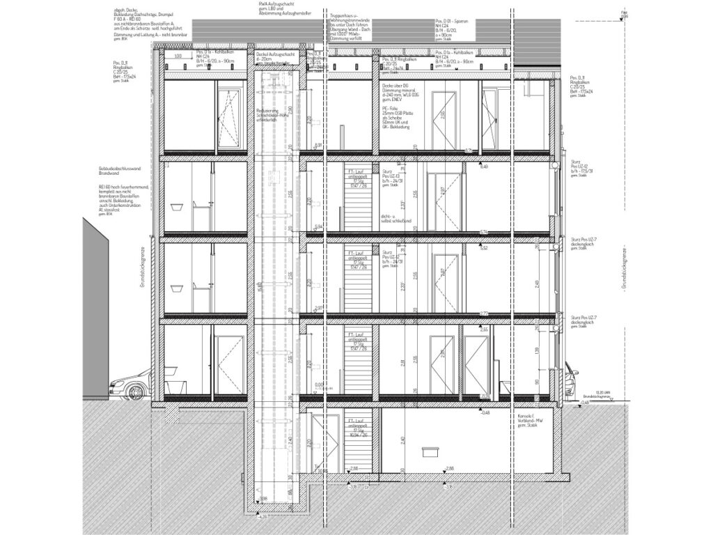 hendrik riettiens architektur - Wohnungsbau - Kö21