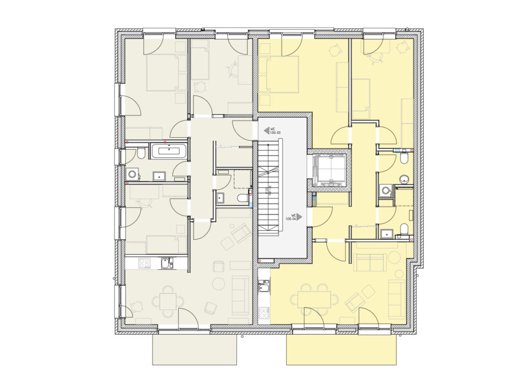 hendrik riettiens architektur - Wohnungsbau - Kö21